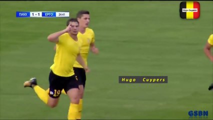 Hugo Cuypers (Belgium) - Football League 1st Scorer (22 Goals) - 2017-2108