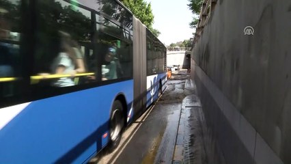 Başkentte etkili dolu yağışı (4) - ANKARA