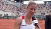 Roland-Garros : Pauline Parmentier "J'étais un peu énervée des décisions hier soir"