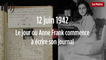 12 juin 1942 : le jour où Anne Frank commence à écrire son journal