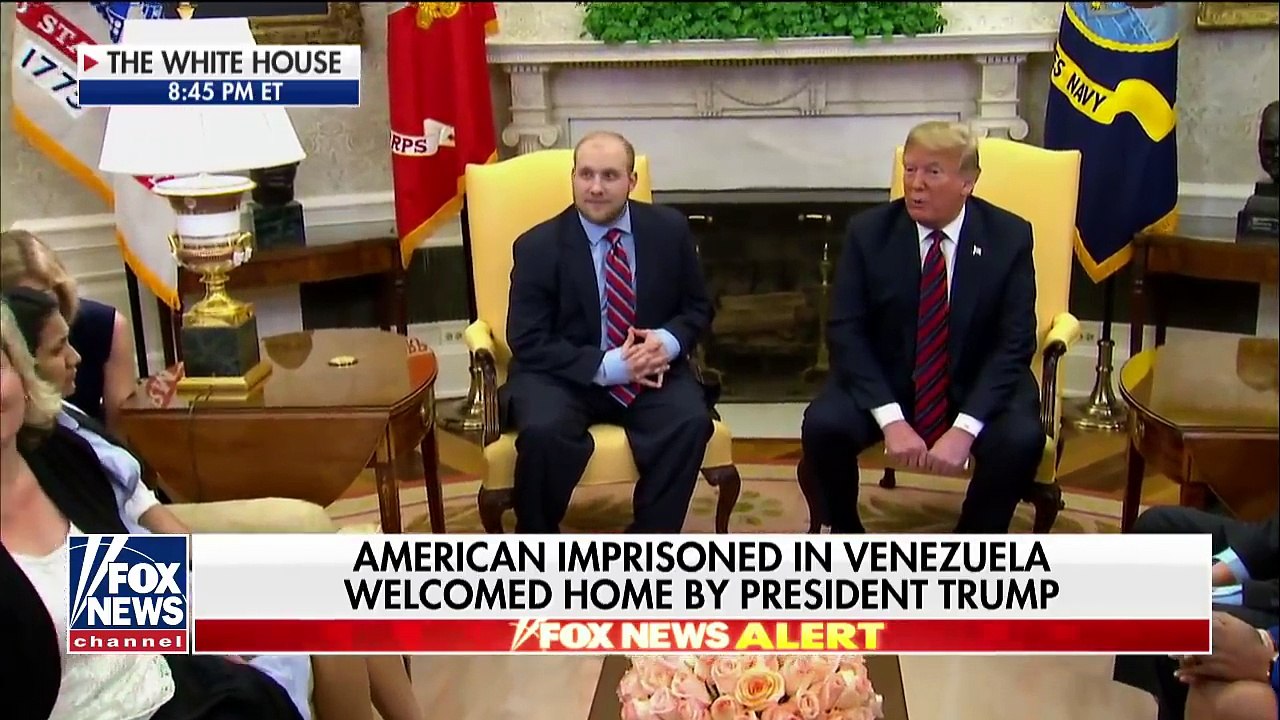 President Trump welcomes Joshua Holt home