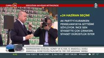 Erdoğan, Manisa mitinginde