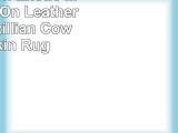 New Hilason Exotic Medium HairOn Leather Pure Brazillian Cowhide Skin Rug