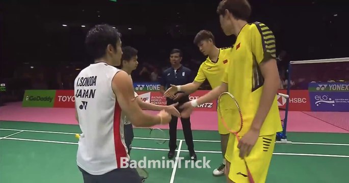LI Junhui-LIU Yuchen vs Keigo SONODA-Yuta WATANABE _ THOMAS CUP 2018 FINAL CHINA vs JAPAN