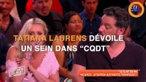 Tatiana Laurens en montre un peu trop dans C'est que de la télé