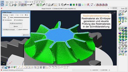 Pictures by PC CAD CAM Software Video - 5-Achs-Simultan-Bearbeitung