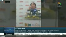 Revela MOE que en elección colombiana hubo más de mil irregularidades