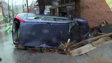 미국 메릴랜드주, 홍수로 비상사태 선포 / YTN