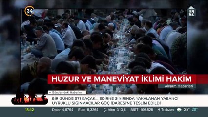 Huzur ve maneviyat iklimi hakim