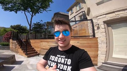 FLOATING BOX FORT BOAT!!  MONSTER IN THE WATER! 