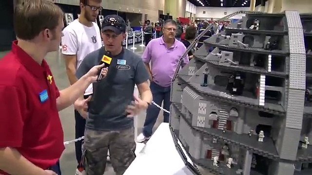 Epic Huge LEGO Death Star from Star Wars