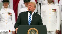 Trump Delivers Remarks At Memorial Day Ceremony