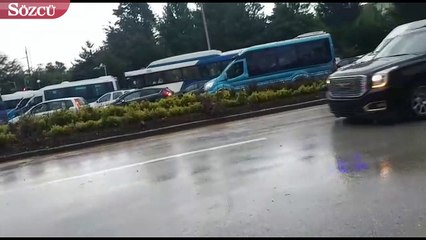 Ters yolu bakanlar için kapattılar