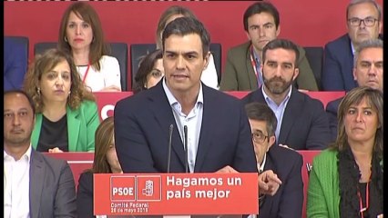 Sánchez especifica su hoja de ruta: "Moción de censura, estabilidad y elecciones"