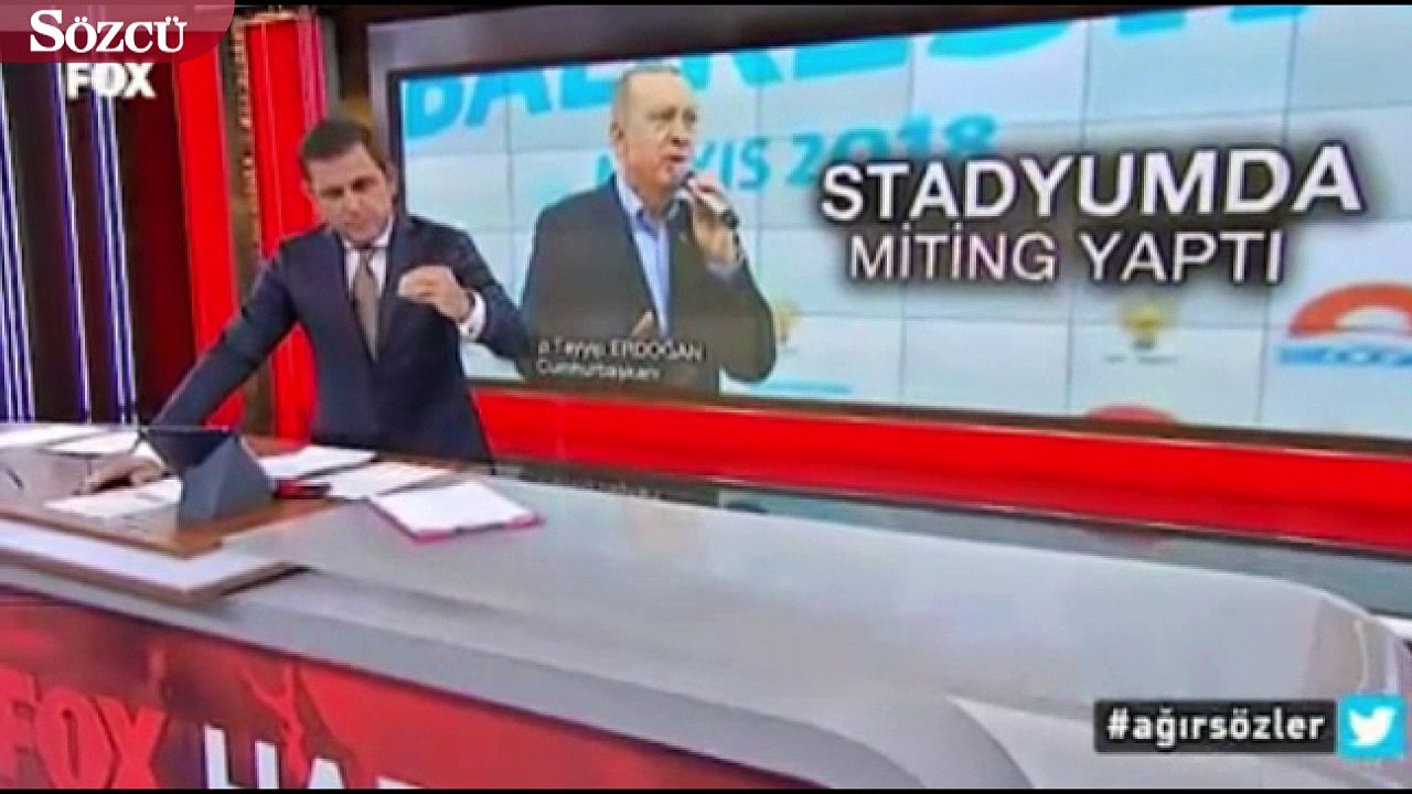 Gazeteci Fatih Portakal'dan Erdoğan'a canlı yayında eleştiri