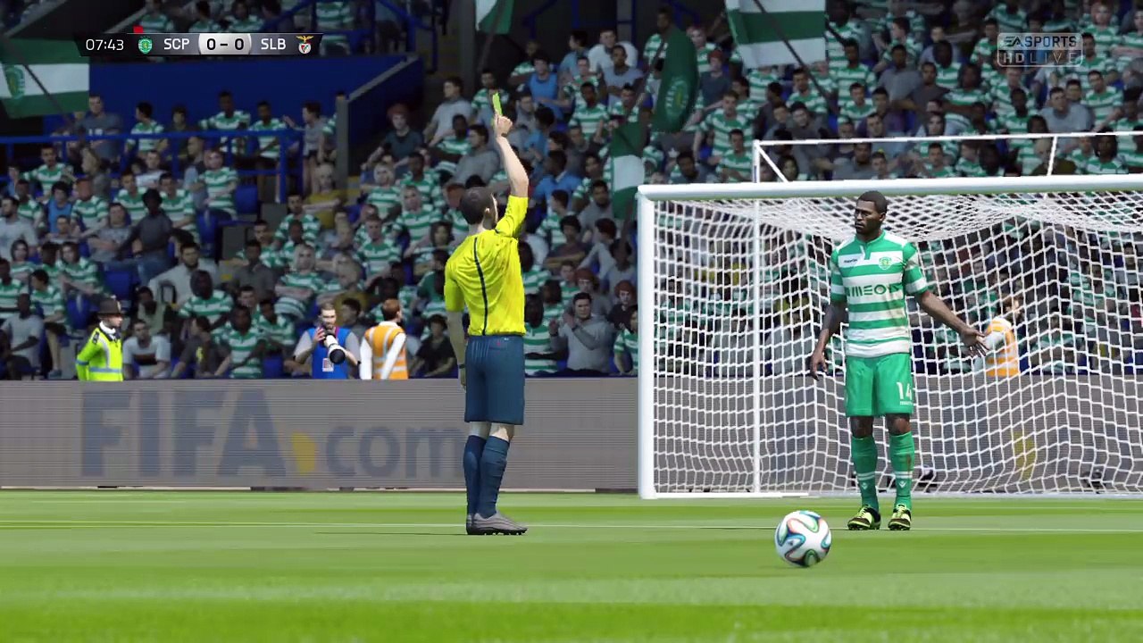FIFA 15 Sporting VS. Benfica Cartões [Lord Hater]