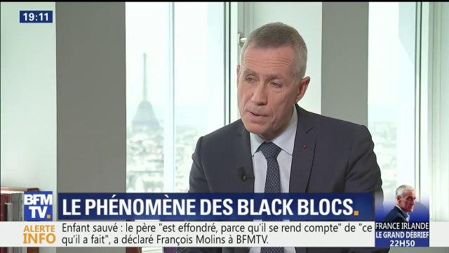 Black Blocs: C'est très difficile de pouvoir interpeller quelqu'un en amont du passage à l'acte , affirme François Molins