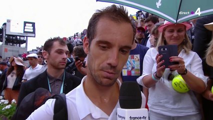 Roland-Garros : Gasquet : "Le Lenglen, mon court préféré dans le monde"