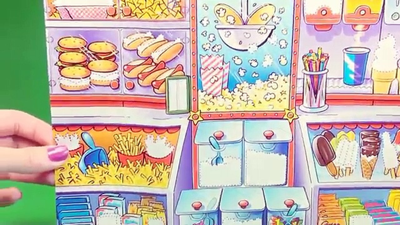 Play Doh Poppin Movie Snacks Popcorn Toy review - Make Movie Treats with Playdough