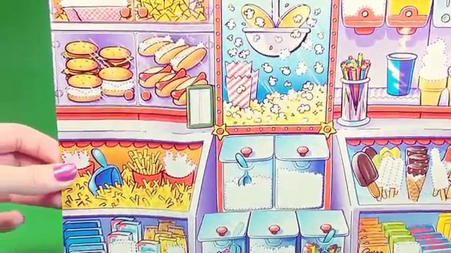 Play Doh Poppin Movie Snacks Popcorn Toy review - Make Movie Treats with Playdough