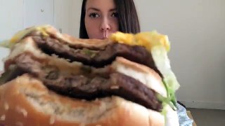 Big Mac, Cheese Burger & McNuggets ~ ASMR Relaxing Eating Sounds