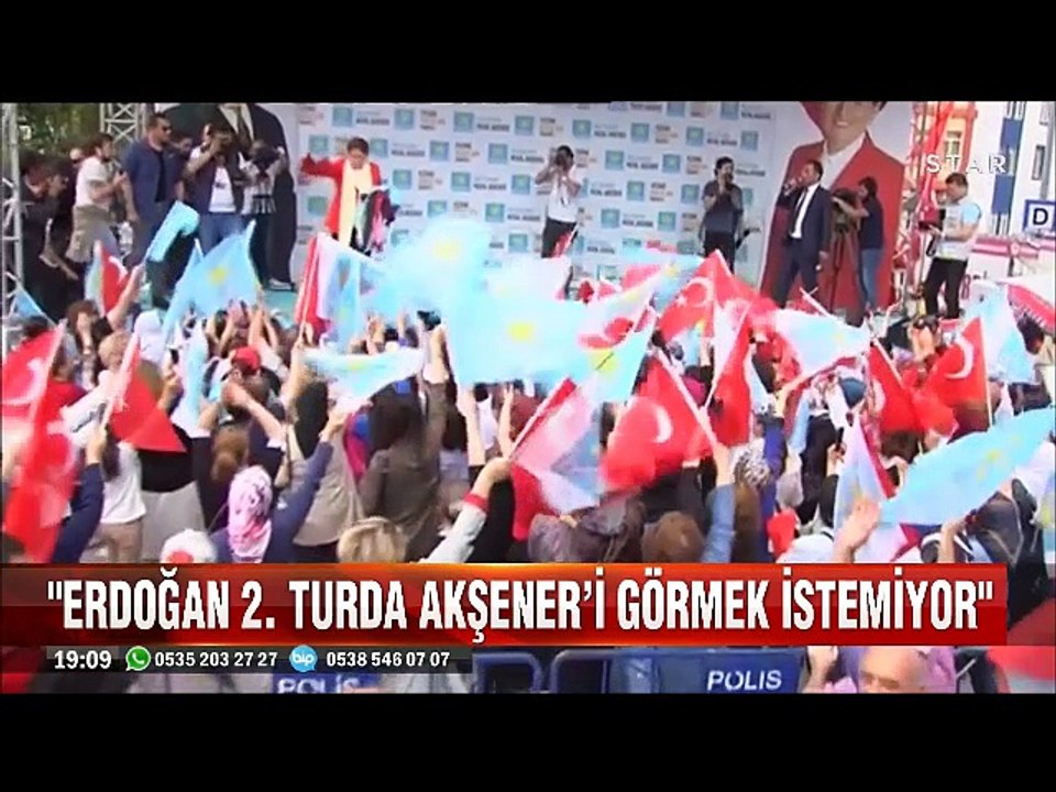 Meral Akşener Afyon'da Erdoğan 2. turda Akşener'i görmek istemiyor