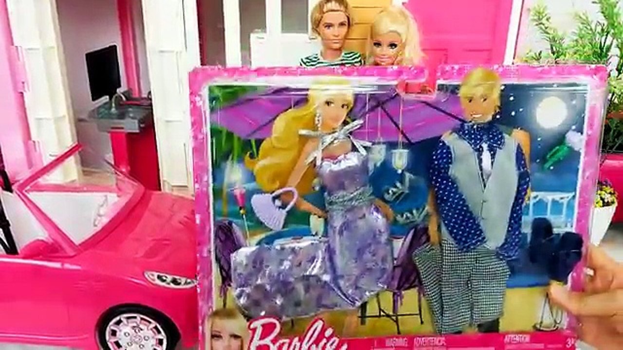 Barbie Date with Ken Barbie Restaurant لدى باربي موعد رومانسي مع كين Barbie Restaurante Encontro