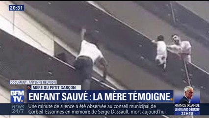 Enfant sauvé à Paris: la mère du petit garçon témoigne