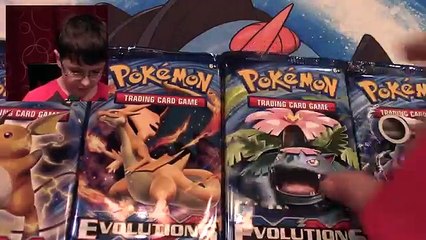 Pokemon Evolutions Elite Trainer Box Opening - Awesome Full Arts, Secret Rares, EX Cards