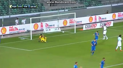 Fantastic Goal HD - Balotelli 1-0 Italy vs Saudi Arabia 28/05/2018 HD