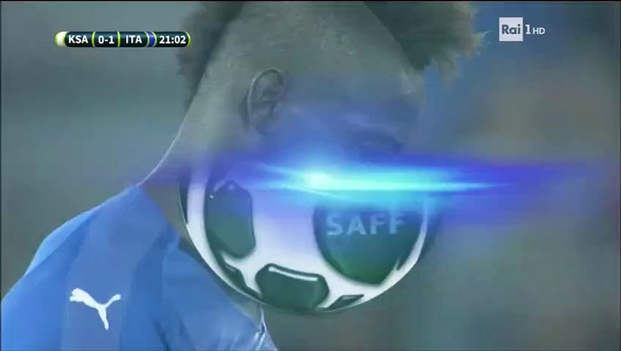But Mario Balotelli italie - Arabie Saoudite(1-0)