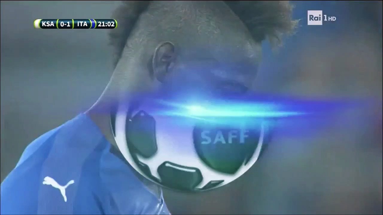 1-0 Mario Balotelli Goal International  Friendly - 28.05.2018 Italy 1-0 Saudi Arabia