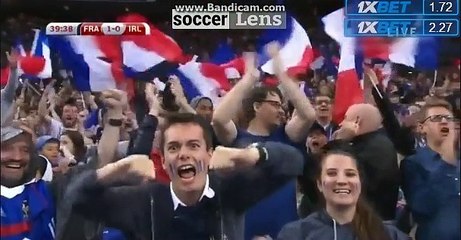 Olivier Giroud Goal - France 1-0 Ireland 28.05.2018