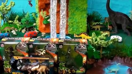 Dinosauri! Dinosaurus Toys For Kids Fun Review! ไดโนเสา! Part 1