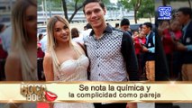 Se nota la química y la complicidad como pareja entre Arturo León y Fernanda Gallardo