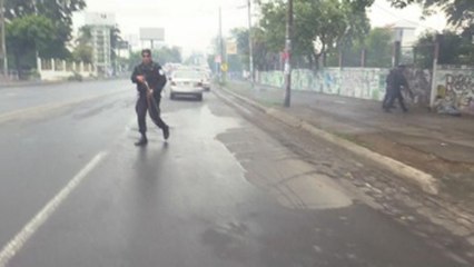 Atacan alumnos atrincherados en Universidad de Ingeniería en Nicaragua