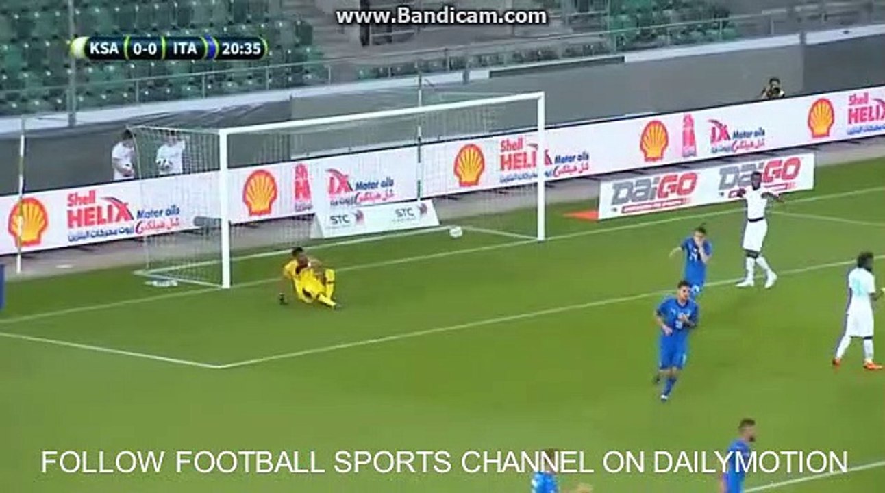 Italy vs Saudi Arabia 2-1 All Goals 28/05/2018