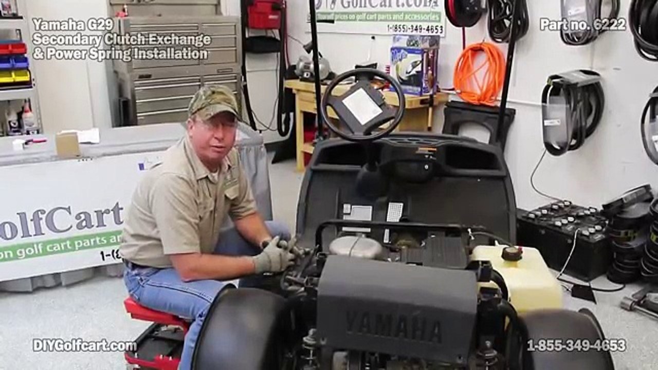 Yamaha Drive Driven Clutch Torque Spring | G29 Golf Cart Secondary Clutch