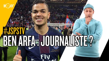 Je sais pas si t’as vu... Ben Arfa journaliste ? #JSPSTV