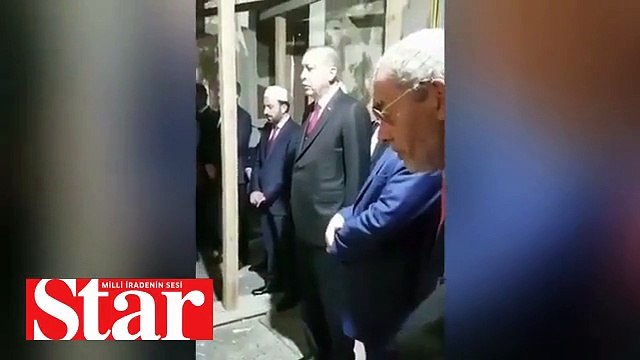 Cumhurbaşkanı Erdoğan, Fatih Sultan Mehmet�in kabri başında Kur�an-ı Kerim okudu