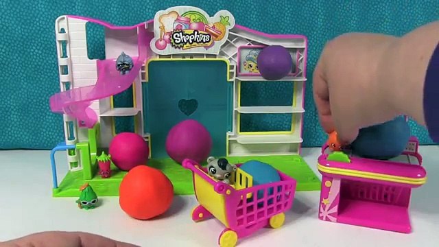 Play-Doh Surprise Eggs Hidden Toys Shopkins Moshi Monsters & more