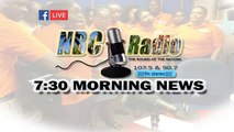 7:30 Morning News for Wednesday May 16th 2018 with Lesley DeBique