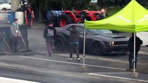 The Legend meets The Demon- Classic 72' Challenger vs Dodge Demon-drag race