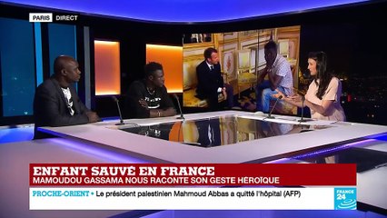 Mamoudou Gassama raconte son geste Héroïque