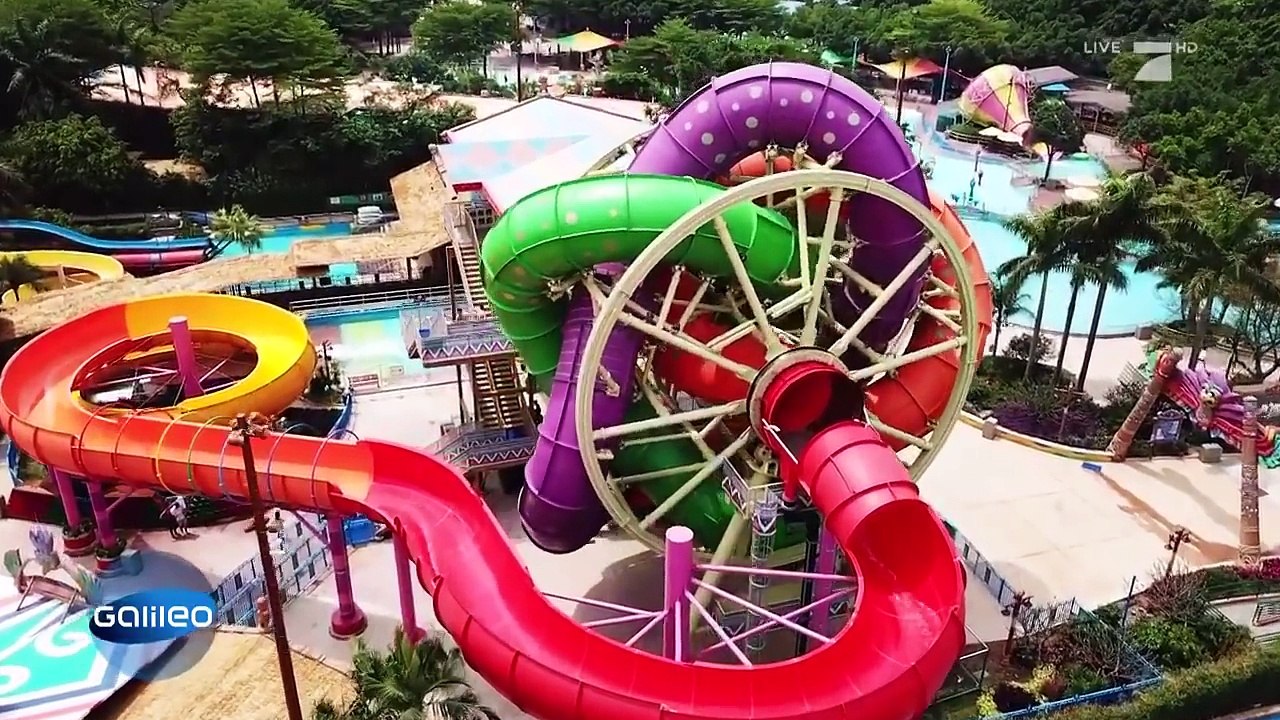 Slide Wheel - Die verrückteste Wasserrutsche der Welt | Galileo | ProSieben