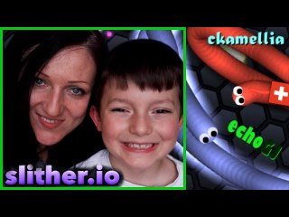 slither.io - Whose Snake Grows Bigger! - YT 28/09/2017