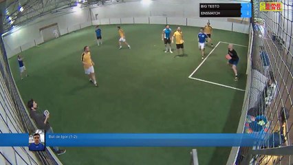 But de Igor (1-2) - BIG TESTO Vs ENSMATCH - 28/05/18 19:00 - LIGUE 3 - Poitiers Game Parc
