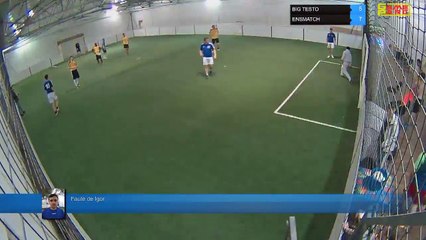 Faute de Igor - BIG TESTO Vs ENSMATCH - 28/05/18 19:00 - LIGUE 3 - Poitiers Game Parc