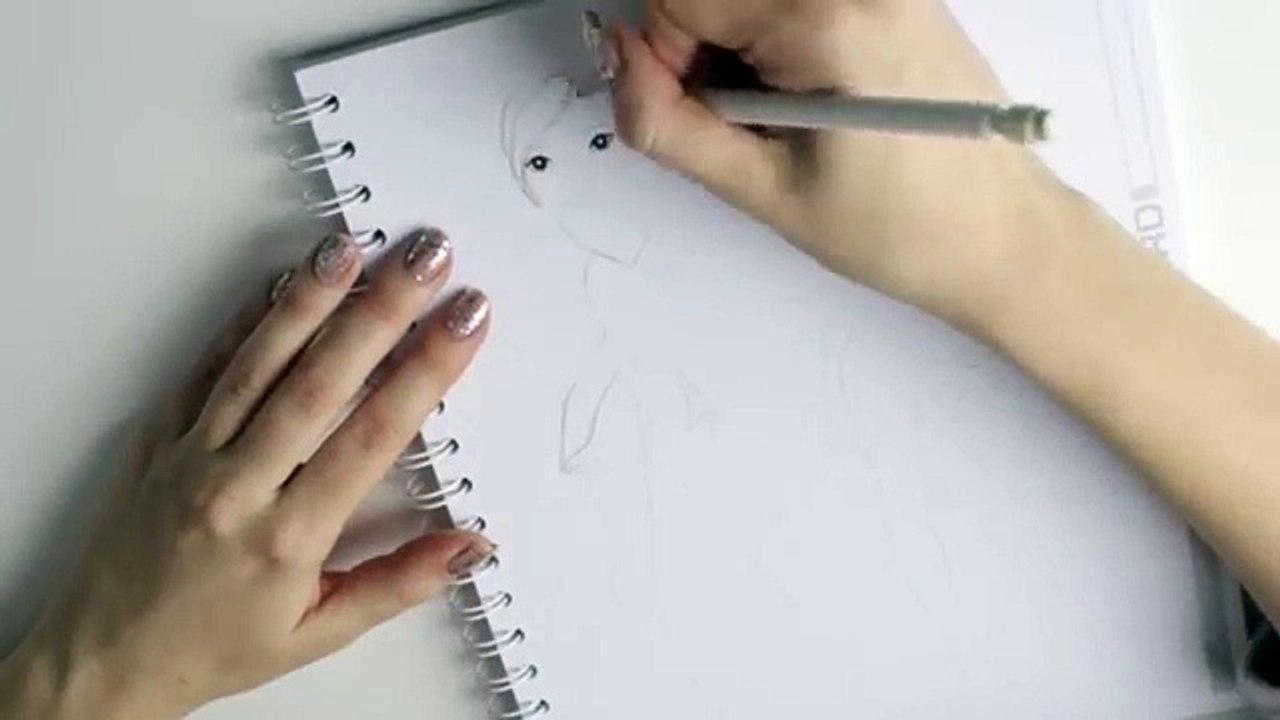 Topmodel Malbuch | Ariana Grande malen || Foxy Draws