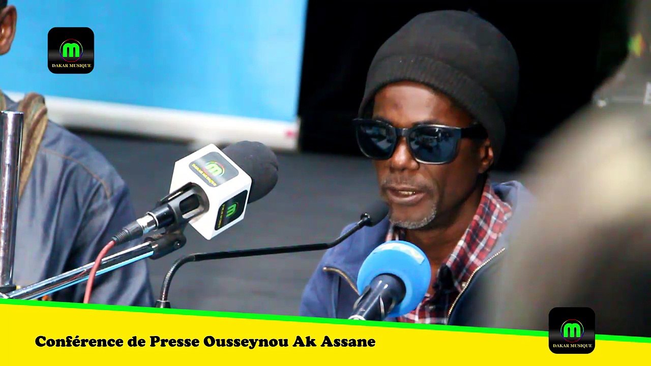 Intégralité conférence presse Fou Malade et Niagass sur la sortie de leur album "Assane ak Ousseynou"